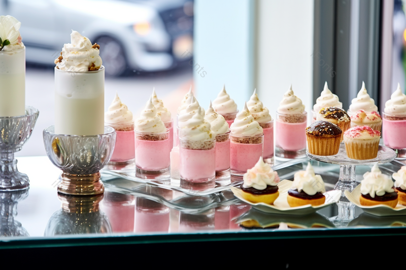 美味诱人的甜点糕点自助餐,高清,摄影图,摄影图片,图片大全,摄影图免费下载